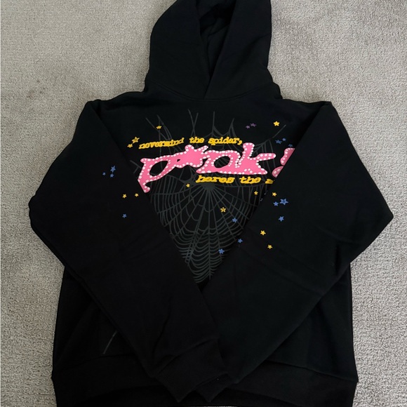 Black Graphic Hoodie